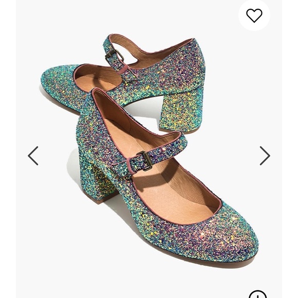 ISO Madewell Zelda Mary-Jane Pumps in Violet - Picture 2 of 4